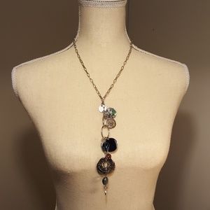 Pendant and Bead Necklace